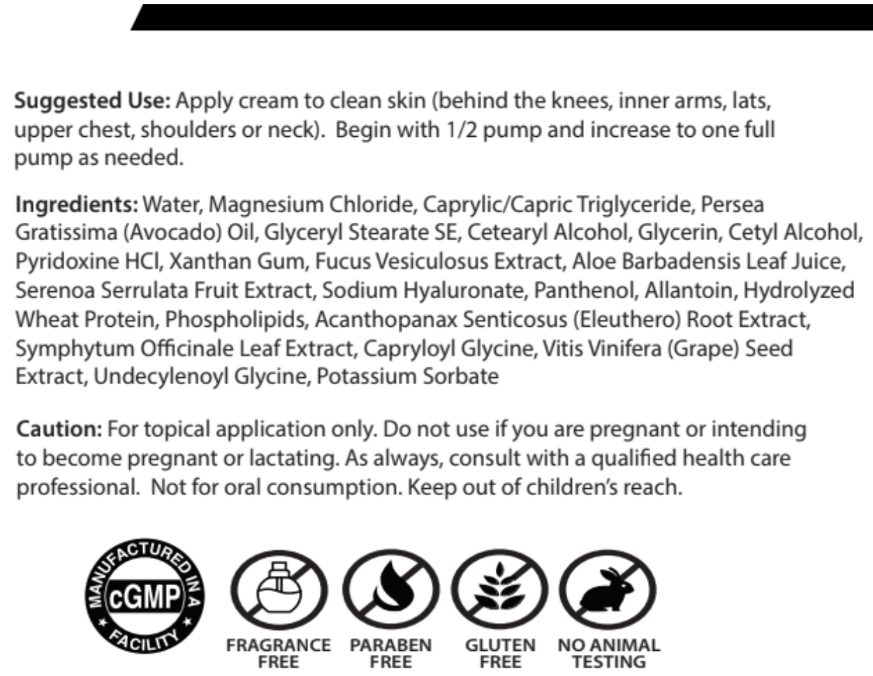 MagnaZen Magnesium Cream