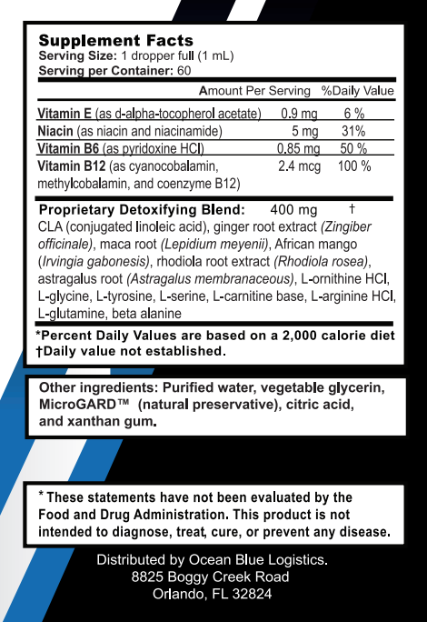Supplement Facts: Serving Size